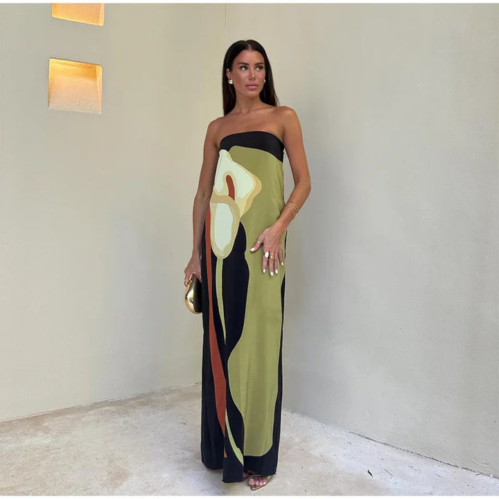 OLIVIA | TUBE MAXI DRESS